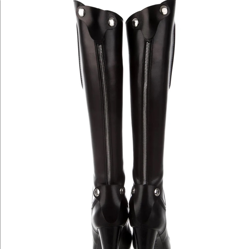 Hermes riding jumping boots black 37 NEW